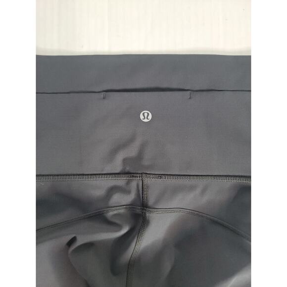 Lululemon Leggings Womens 8 Braid Side Mesh Lasercut High Rise Gray - Picture 8 of 8